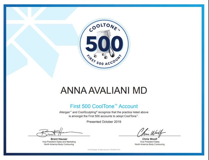 Dr. Avaliani Award - cooltone-cert.jpg